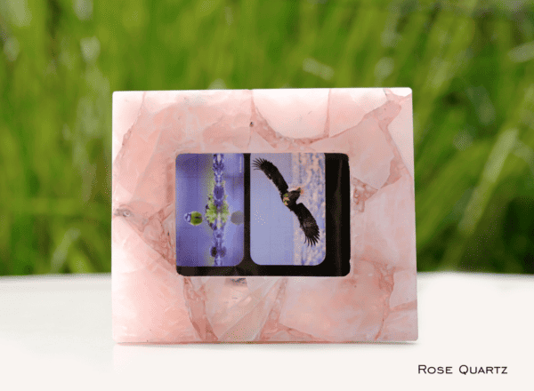 ROSE QUARTZ PHOTO FRAME